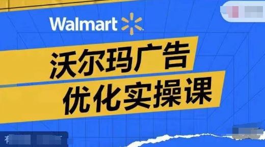 沃尔玛广告优化实操课，广告报告实操讲解，广告如何提高转化和ROAS等-阳明聊项目