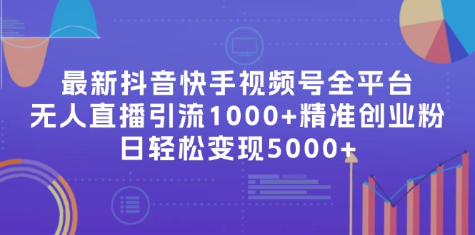 （11970期）最新抖音快手视频号全平台无人直播引流1000+精准创业粉，日轻松变现5000+-阳明聊项目