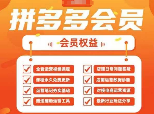 2025拼多多运营实战课，40节全流程教学，覆盖拼多多运营全链路-阳明聊项目