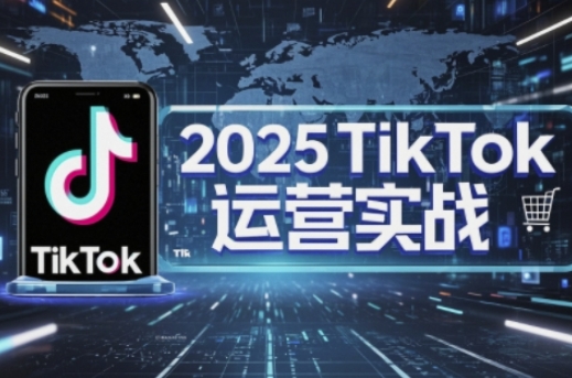 2025TikTok电商运营，掌握TikTok店铺运营核心技巧，实现低成本高转化-阳明聊项目