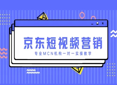 京东短视频营销项目，专业MCN机构一对一实操教学-阳明聊项目