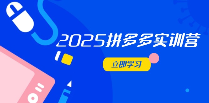 2025拼多多实训营：深度剖析运营关键，助力电商人快速提升-阳明聊项目