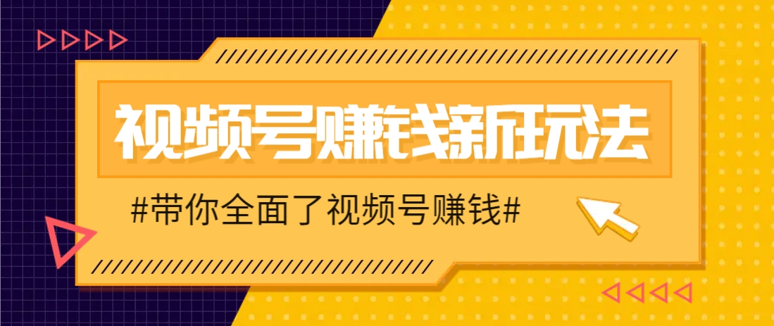 视频号短视频带货新玩法，用这个方法，一天佣金4407(附详细教程)-阳明聊项目