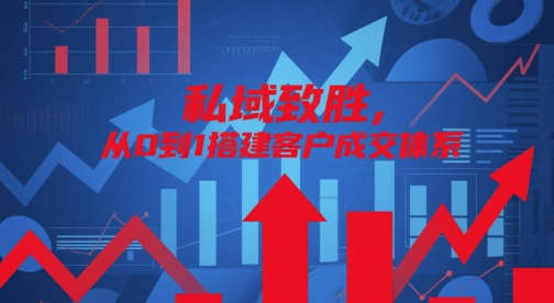 私域致胜，从0到1搭建客户成交体系-阳明聊项目