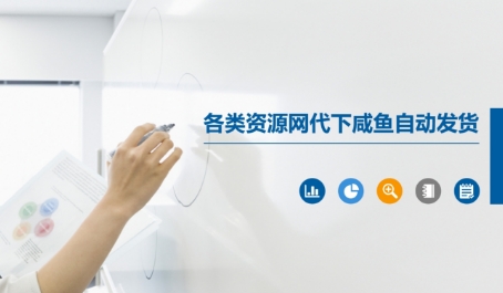 各类资源网代下咸鱼自动发货-阳明聊项目