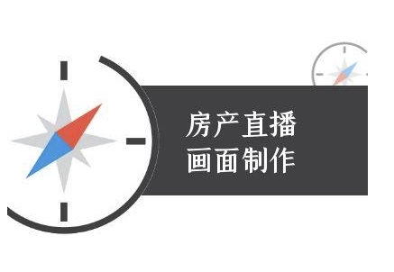 房产直播画面制作-抖音房产直播教程-阳明聊项目