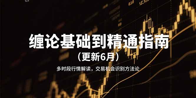 缠论基础到精通指南(更新6月-阳明聊项目