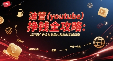 油管(youtube)挣钱全攻略：从开通广告收益到国内收款的实操指南-阳明聊项目