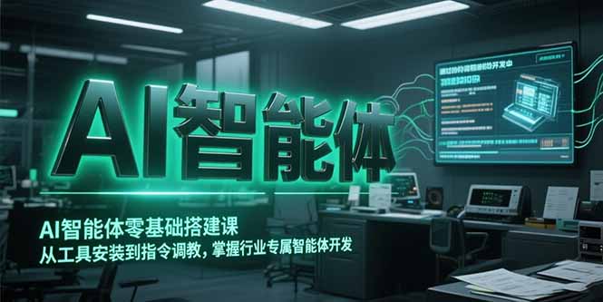 AI智能体零基础搭建课，从工具安装到指令调教，掌握行业专属智能体开发…-阳明聊项目