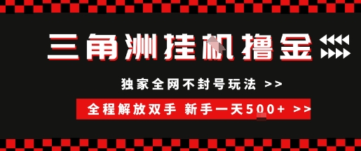 三角洲全自动挂G撸金，新手轻松一天5张+，无脑搬砖【揭秘】-阳明聊项目