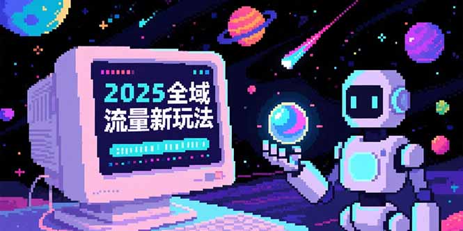 2025全域流量新玩法，O5A无潜入池方法论，基础逻辑+实战技巧全解析-阳明聊项目